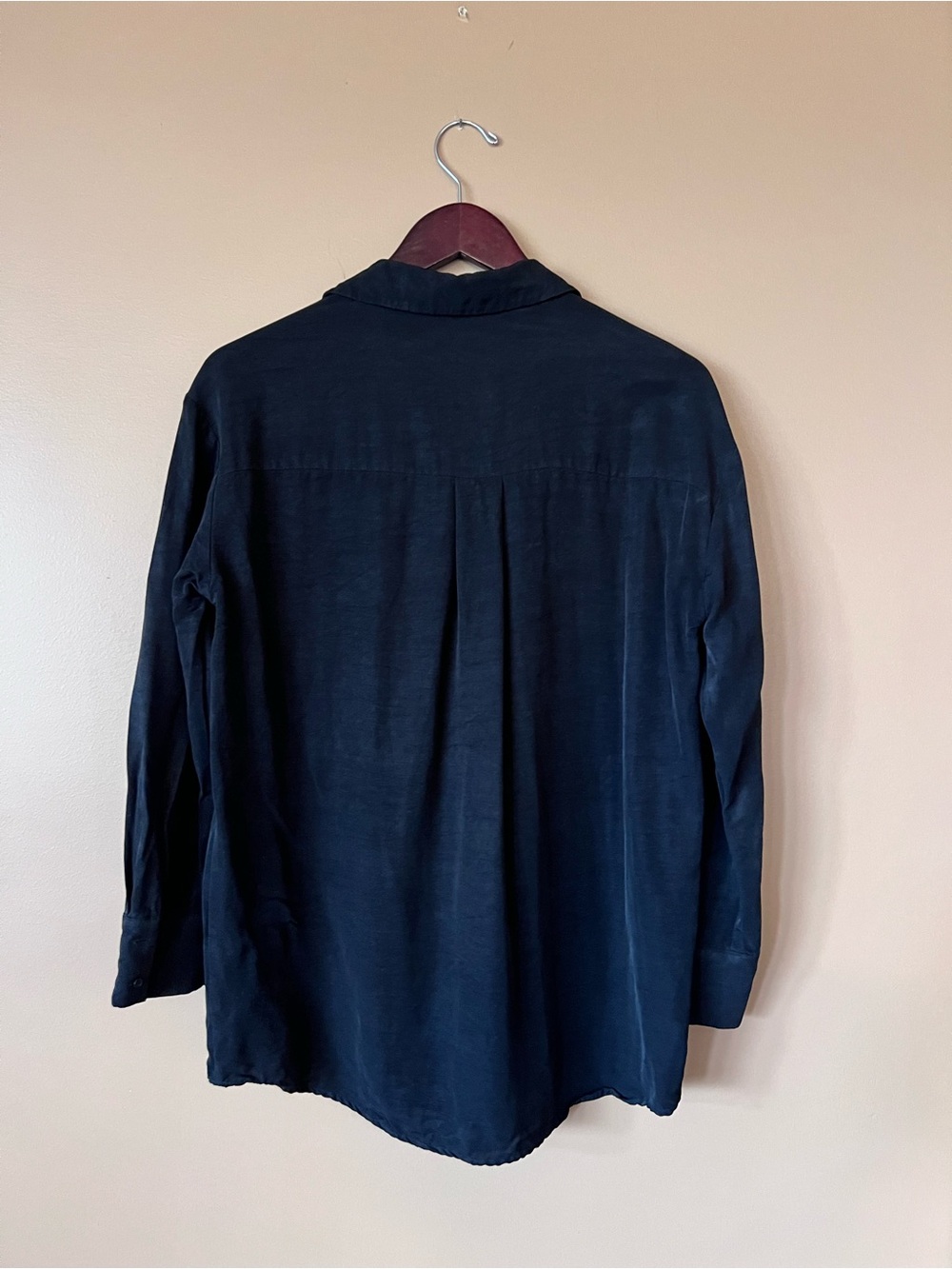YAYA Women Black Button-Up Shirt - Picture 2 of 2